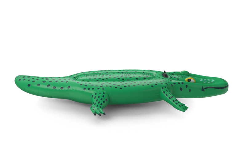 giant alligator pool float