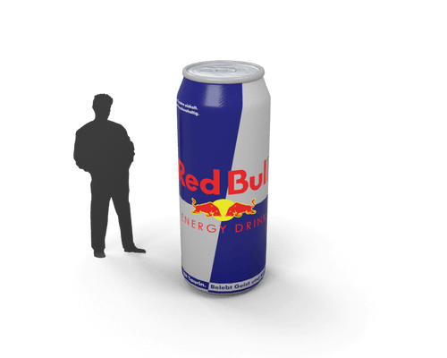 redbull inflatable can